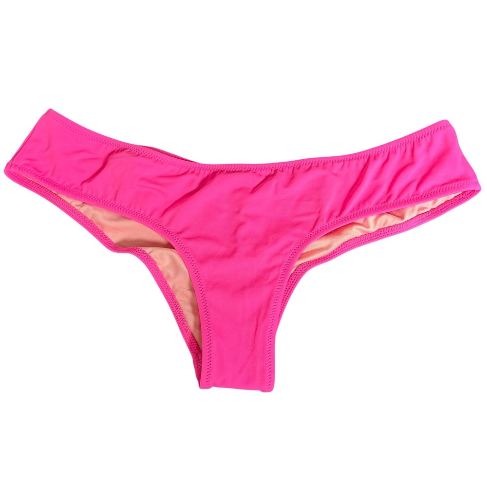 Victoria's Secret Itsy Hot Pink Ruched Back Cheeky Bikini Bottoms